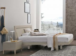 Kryzia modern italian bed by Tomasella