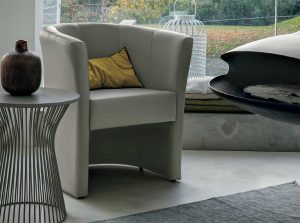 Linda Modern Accent chair by Tomasella Italy