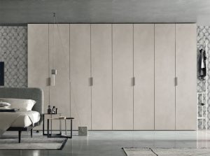 Liscia Modern Italian Wardrobe by Tomasella gray