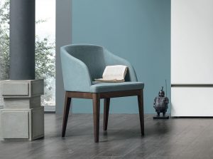 Lola Modern Italian dining chair by Tomasella main