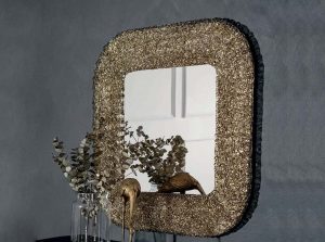 Macrabe Modern Italian Wall Mirror by Tonin Casa main