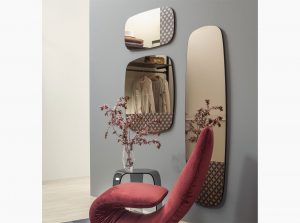 Margueritte Modern Italian Wall Mirror by Tonin Casa main