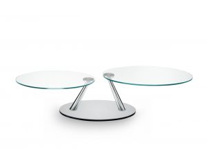 Miles modern coffee table by Naos Italy quick