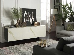 Monolith Modern Italian sideboard by Naos Italy main