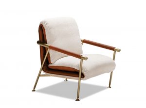 Nicole Modern Italian accent chair by Nicoline