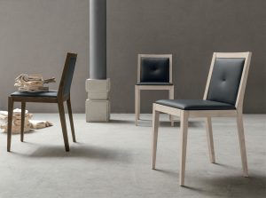 Time Modern Italian dining chair by Tomasella