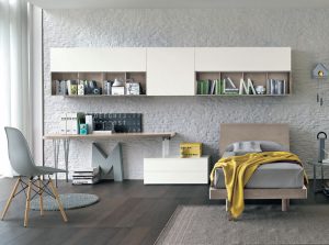 Tommy Young 06A Modern Bedroom by Tomasella wall unit