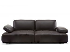 Tripudio C212 fabric leather modern by natuzzi editions sofa front