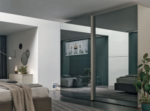 Vision 550 Sliding Door Wardrobe by Tomasella