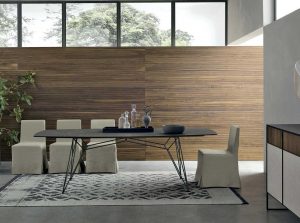 Wire Modern Italian dining table by Tomasella main