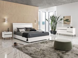costa blanca italian white lacquer bedroom set by alf group 3