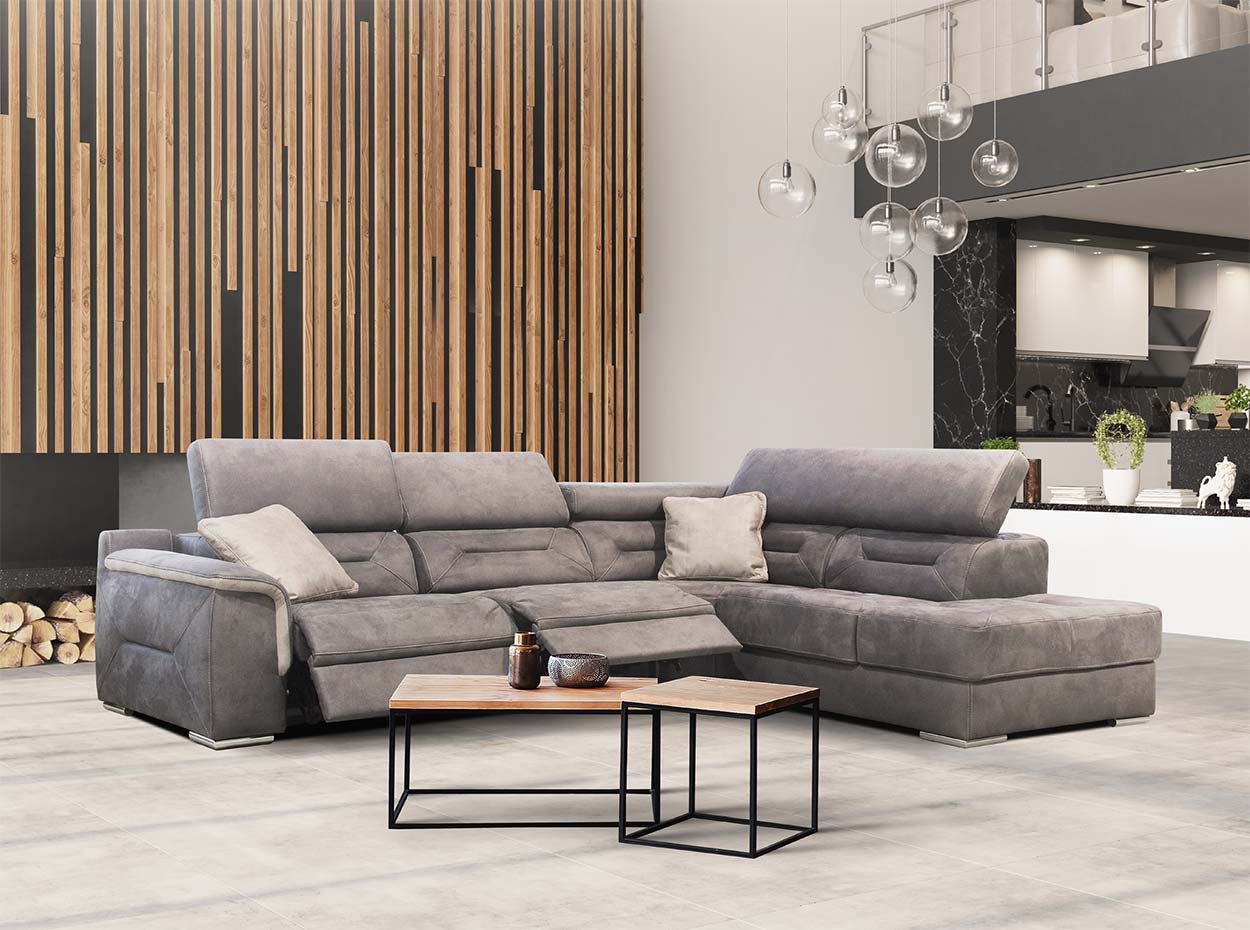 Beaumont Recliner Sectional Sofa By
