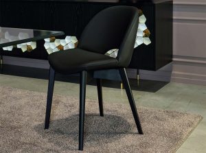 Beetle Modern Italian Dining Chair by Tonin Casa side