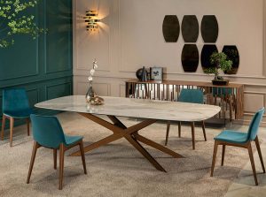 Blade Modern Italian Dining Table by Tonin Casa