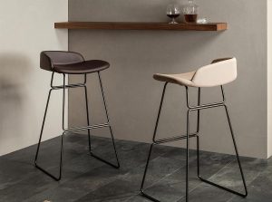 Brend Modern Italian Bar Stool by Tonin Casa