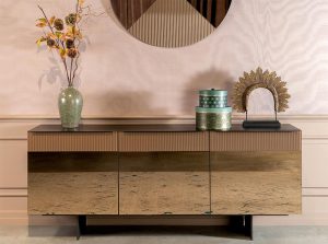 Cannete Modern Italian Sideboard by Tonin Casa 3 door
