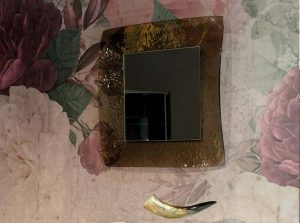 Deco modern Wall Mirror by tonin casa Italy main