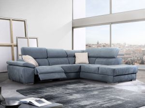 Evora Modern Recliner Sectional Sofa by Iskra European Sofa