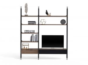 Huppe SLIM Wall Unit Room Divider S02