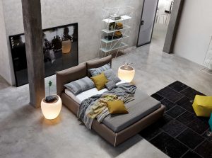 Joy Modern Italian Bed by Tonin Casa top