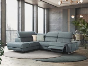 Leno Modern Recliner Sectional Sofa by Iskra European Sofa
