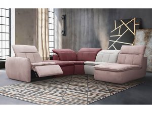 Lina Noeme Recliner European Sofa Modern Sofa pink