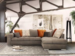 Loty Modern Sectional Sofa by Iskra European Sofa