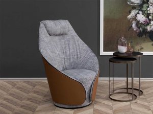 Mama Modern Italian Dining Chair by Tonin Casa 2 tone 1