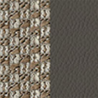 Gray-Beige Fabric/P73 Gray Leather