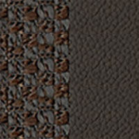 Brown-Gray Fabric/P70 Dark Brown Leather