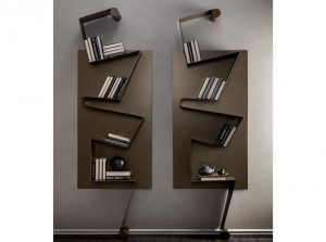 Nota Modern Italian Bookcase by Tonin Casa side