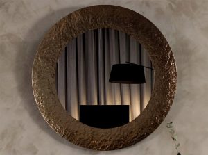 Opal Italian wall mirror by tonin casa