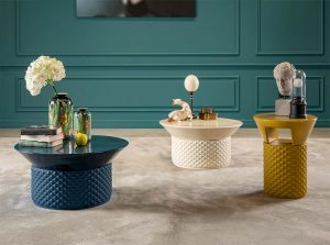 Palmbeach modern End table by tonin casa set