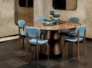 Prime Ceramic Italian Dining Table by Tonin Casa
