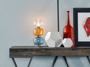 Retro Modern Italian Table Lamp by Tonin Casa