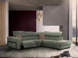 Rezzo Modern Recliner Sectional Sofa by Iskra European Sofa