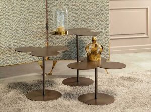 Ryazka modern End table by tonin casa Italy front
