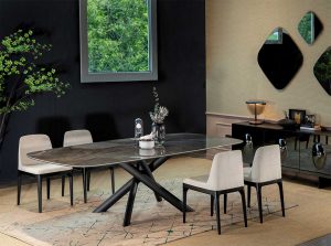 Stlyle Contemporary Dining Table by Tonin Casa Italy