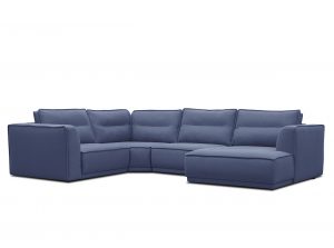 Sunn Noeme European Sectional Sofa Modern Sofa blue