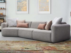 Tactic Noeme European Sectional Sofa Modern Sofa gray