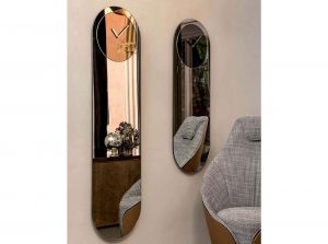 Timeless Modern Italian Wall Mirror by Tonin Casa 1