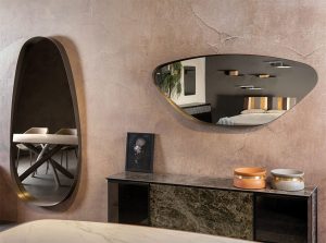 Vogue Italian wall mirror by tonin casa