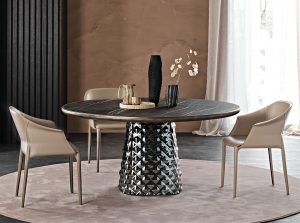 atrium keramik premium round dining table by cattelan italia 1