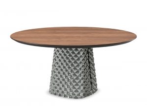 atrium wood round table by cattelan italia 1