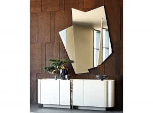risiko wall mounted mirror by cattelan italia 1