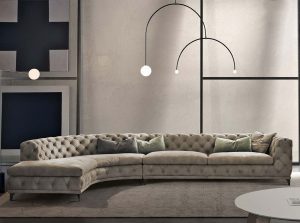 Aston Modern Sectional Sofa by Gamma Italy set