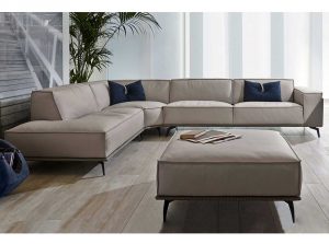 Edwin Modern Sectional Sofa by Gamma Italy side