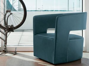 Gem Italian Accent Chair by Gamma Arredamenti