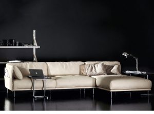Jack Transitional Sofa by Gamma Italy chaise