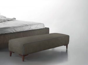 Kong Bench by Gamma Italy Upholstered white